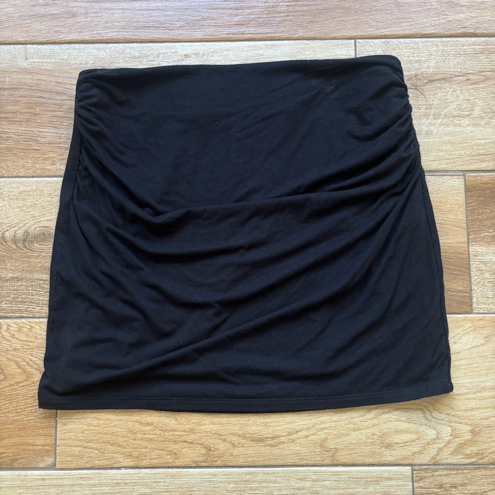 Garage Black Pencil Skirt